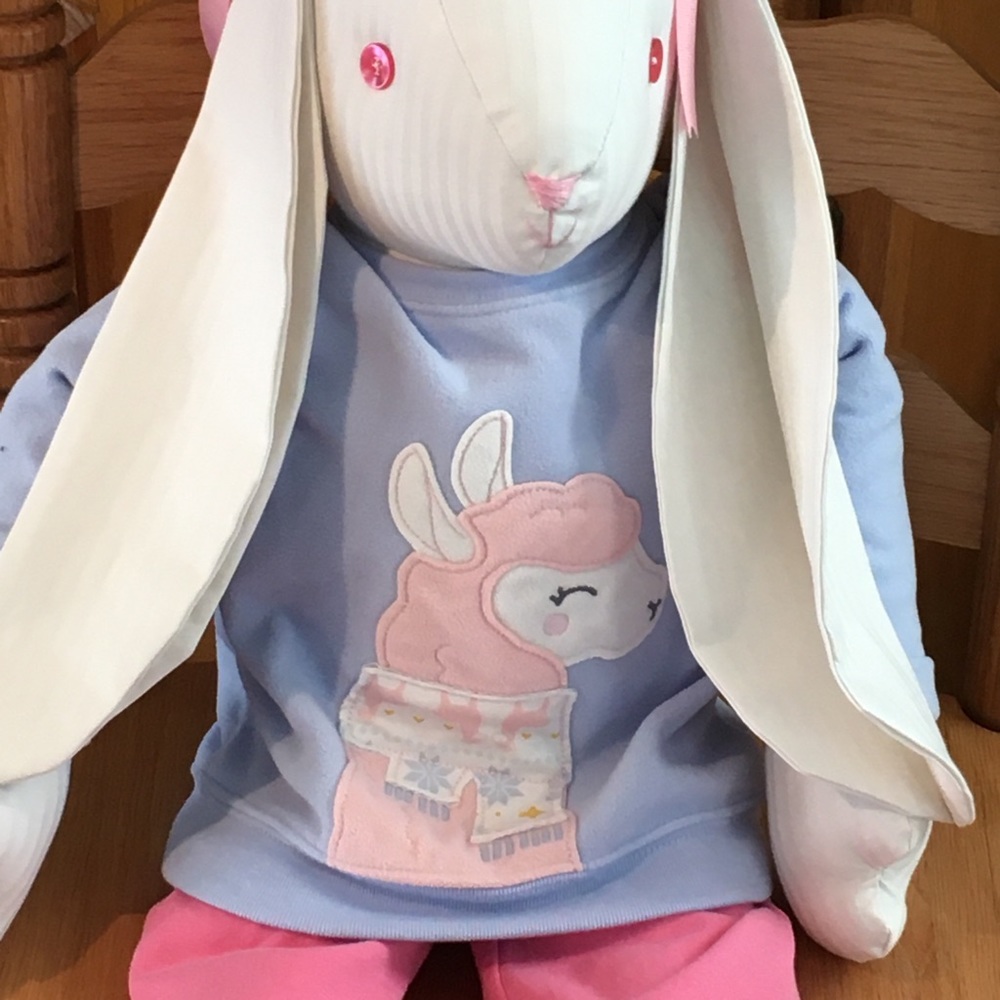 Handmade Stuffed Bunny